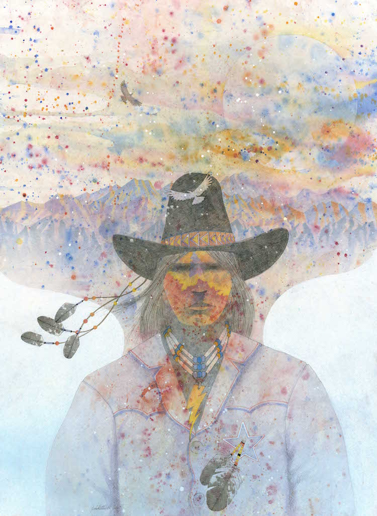"The Cowboy Guy", 1981. Courtesy of the artist. Image courtesy Nevada Museum of Art